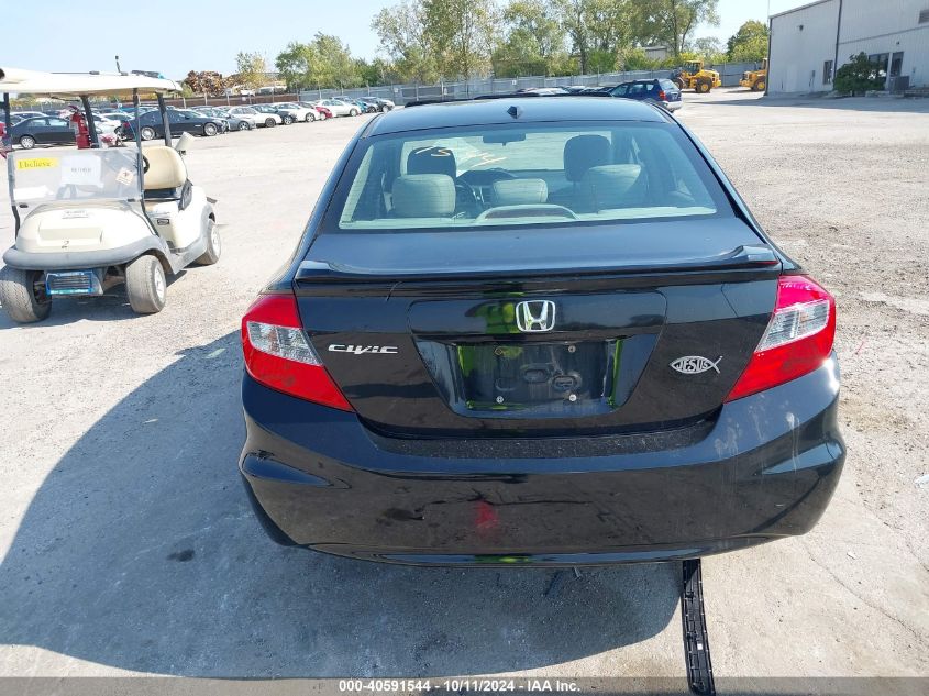 2012 Honda Civic Ex-L VIN: 19XFB2F94CE030295 Lot: 40591544