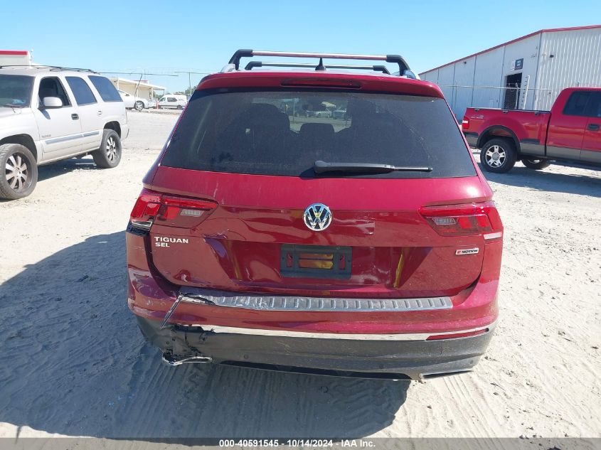 2019 Volkswagen Tiguan 2.0T Sel Premium/2.0T Sel Premium R-Line VIN: 3VV4B7AX2KM156123 Lot: 40591545