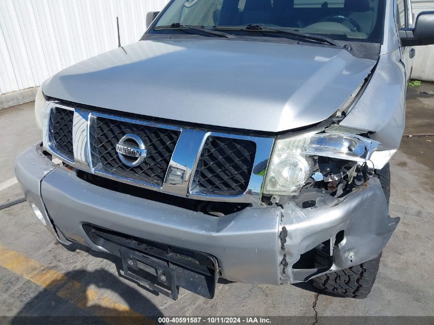 2007 Nissan Titan Xe VIN: 1N6AA06A27N212989 Lot: 40591587