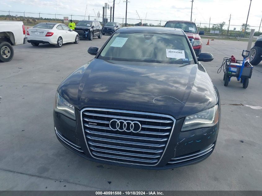 2013 Audi A8 L 4.0T VIN: WAUR2AFD7DN011987 Lot: 40591588