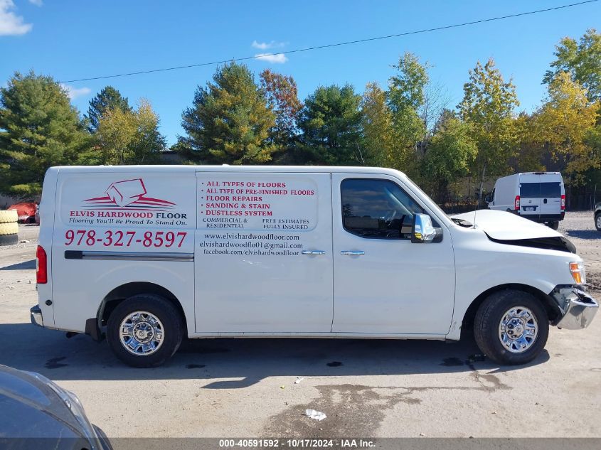 2014 Nissan Nv Cargo Nv2500 Hd Sv V6 VIN: 1N6BF0KY0EN109690 Lot: 40591592