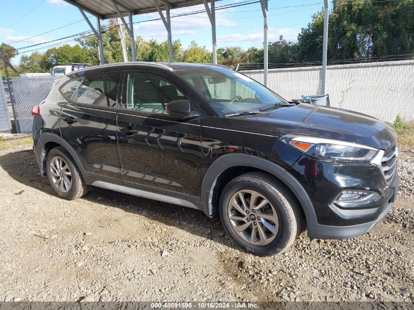 2017 Hyundai Tucson Se VIN: KM8J3CA41HU534607 Lot: 40591595