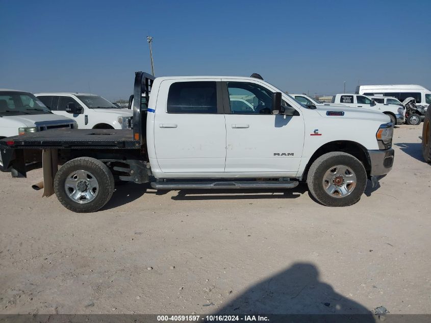 2021 Ram 2500 Big Horn 4X4 6'4 Box VIN: 3C6UR5DL2MG523246 Lot: 40591597