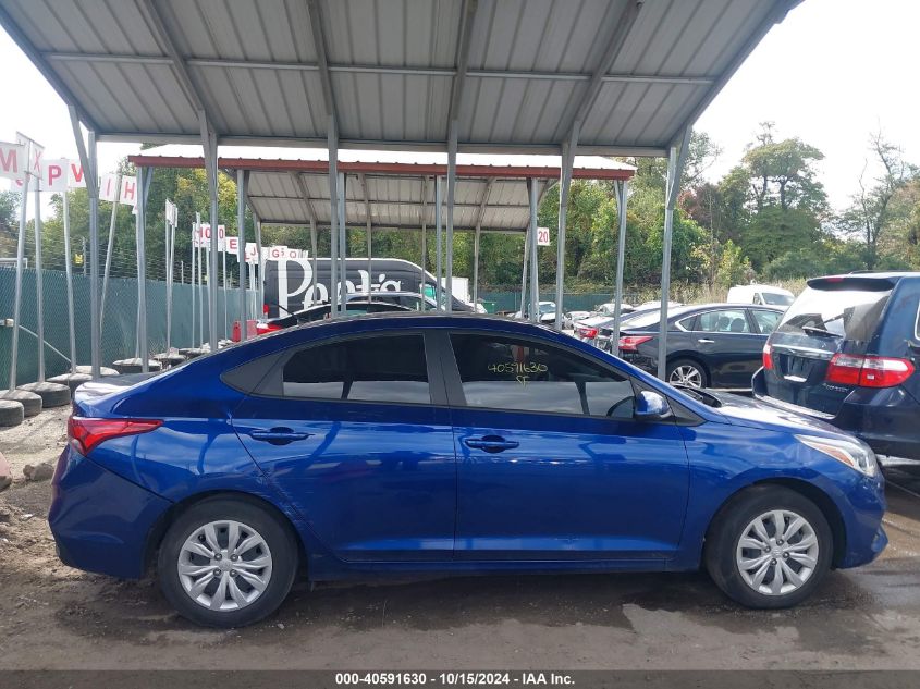 2022 Hyundai Accent Se VIN: 3KPC24A63NE163922 Lot: 40591630