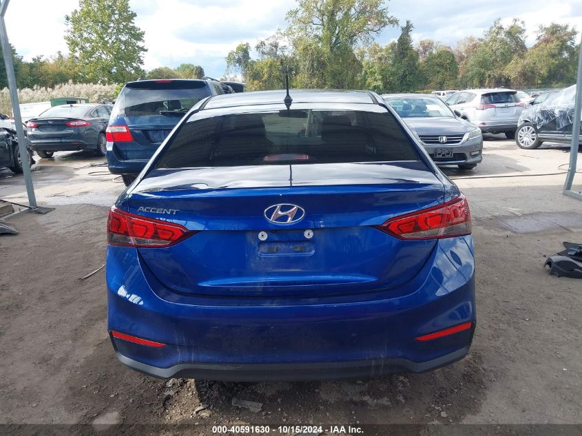 2022 Hyundai Accent Se VIN: 3KPC24A63NE163922 Lot: 40591630