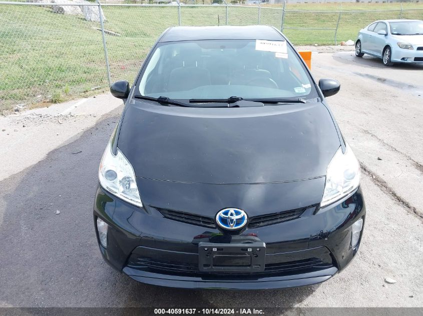 2015 Toyota Prius Two VIN: JTDKN3DU1F0436079 Lot: 40591637