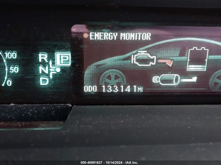 2015 Toyota Prius Two VIN: JTDKN3DU1F0436079 Lot: 40591637