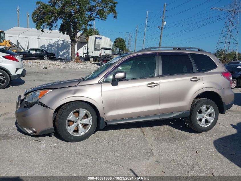 2015 Subaru Forester 2.5I Premium VIN: JF2SJADC3FH504358 Lot: 40591636