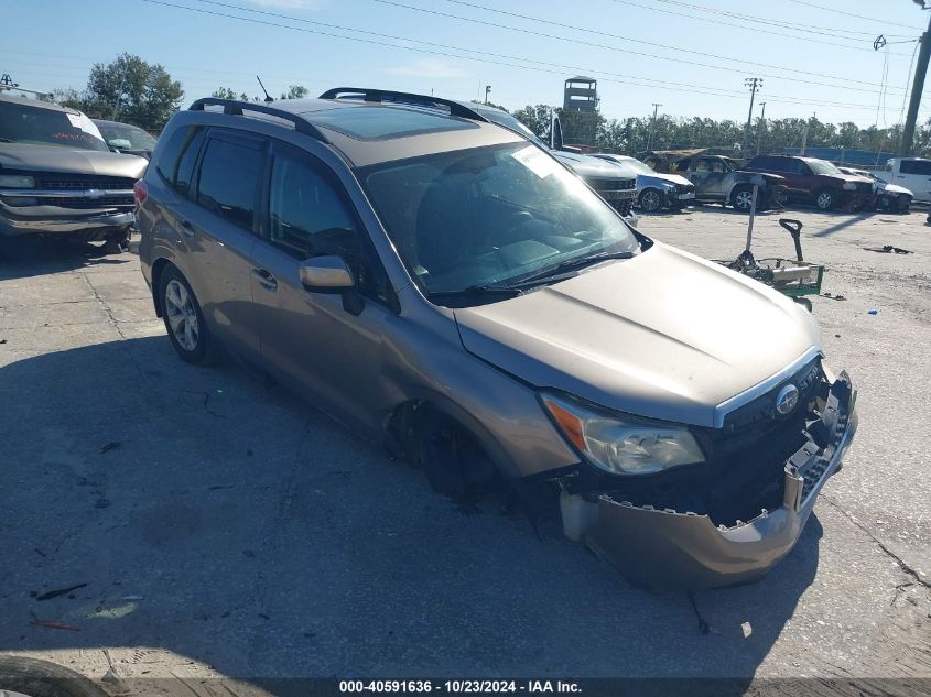 2015 Subaru Forester 2.5I Premium VIN: JF2SJADC3FH504358 Lot: 40591636