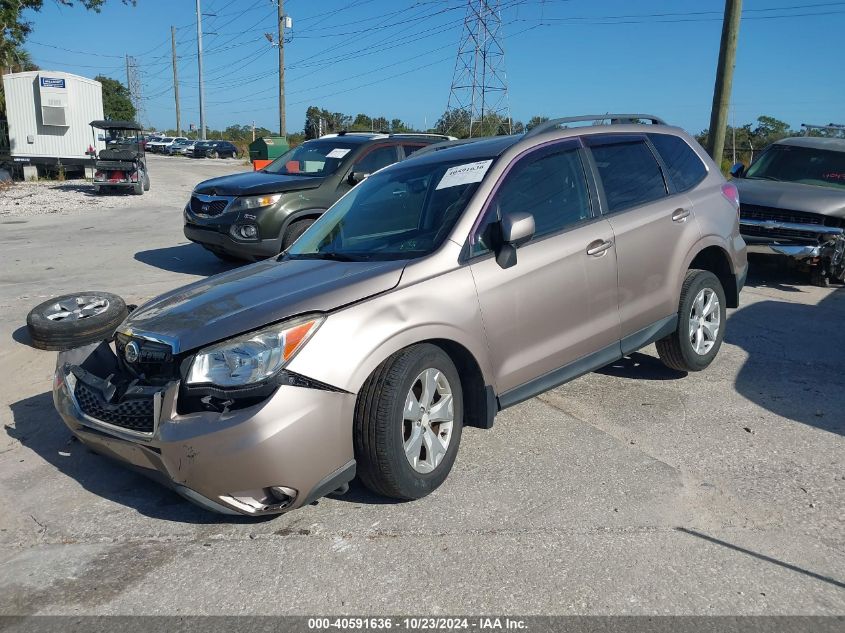 2015 Subaru Forester 2.5I Premium VIN: JF2SJADC3FH504358 Lot: 40591636