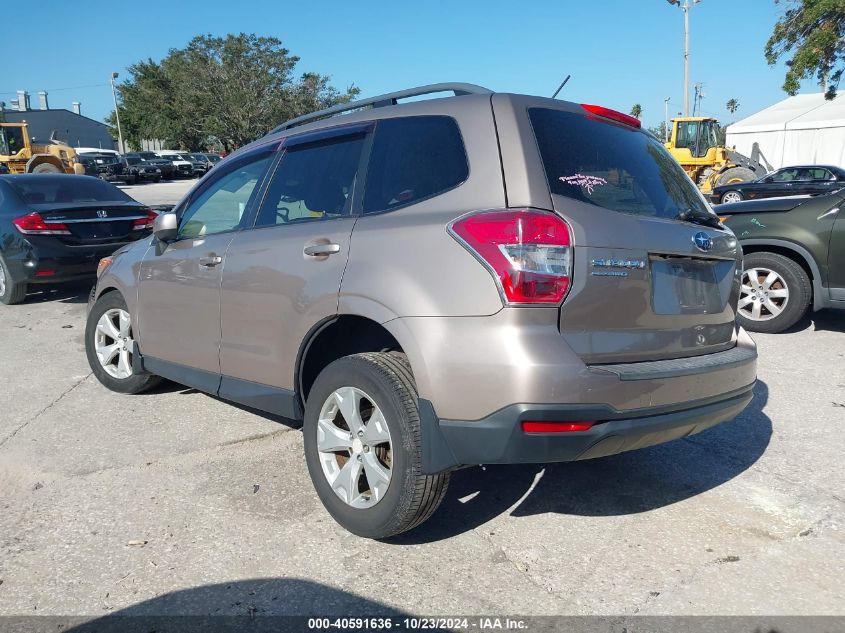 2015 Subaru Forester 2.5I Premium VIN: JF2SJADC3FH504358 Lot: 40591636