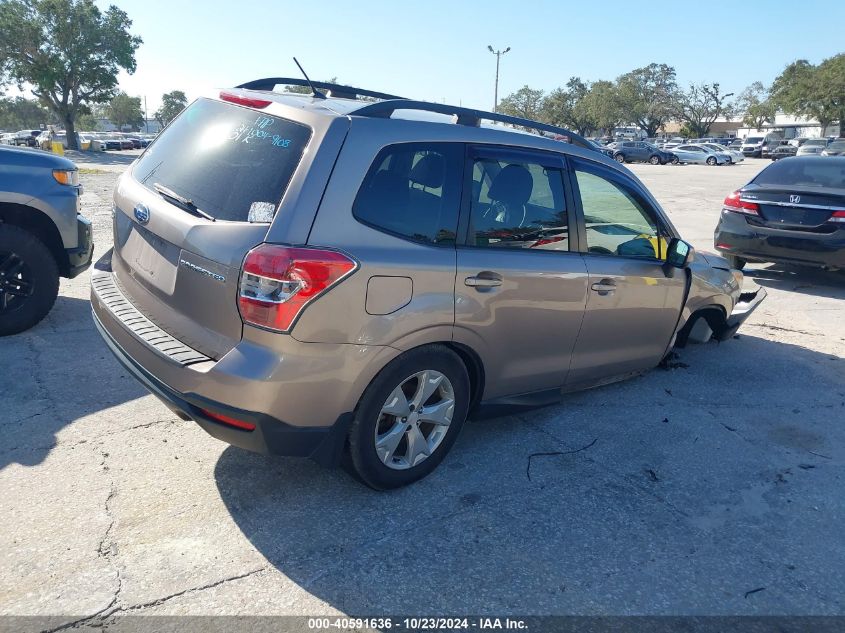 2015 Subaru Forester 2.5I Premium VIN: JF2SJADC3FH504358 Lot: 40591636