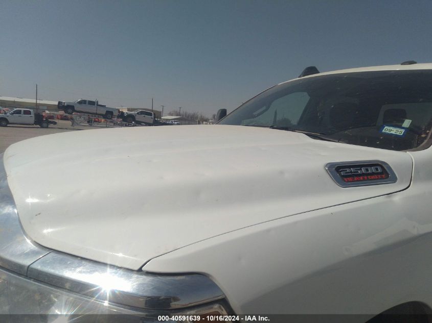 2024 Ram 2500 Big Horn 4X4 6'4 Box VIN: 3C6UR5DL1RG154290 Lot: 40591639