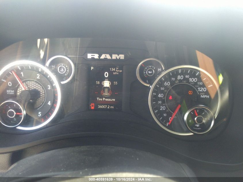 2024 Ram 2500 Big Horn 4X4 6'4 Box VIN: 3C6UR5DL1RG154290 Lot: 40591639