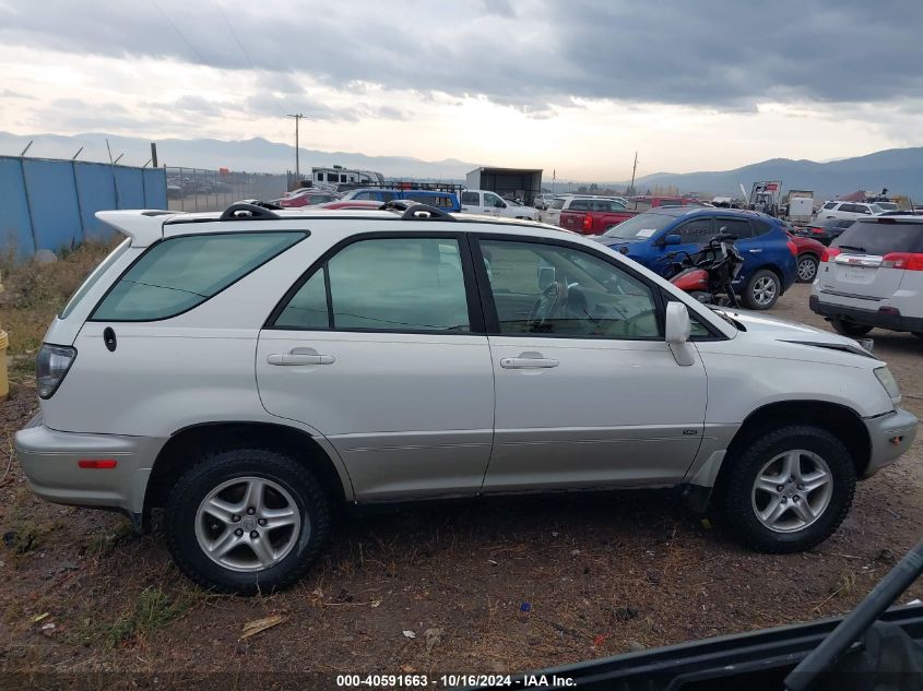 2001 Lexus Rx 300 VIN: JTJHF10U410199160 Lot: 40591663