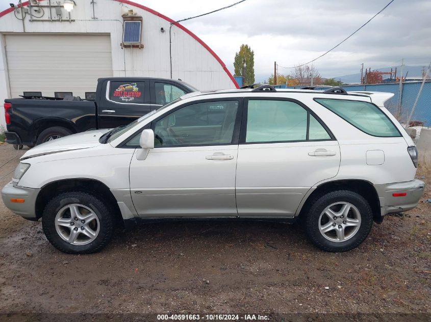 2001 Lexus Rx 300 VIN: JTJHF10U410199160 Lot: 40591663