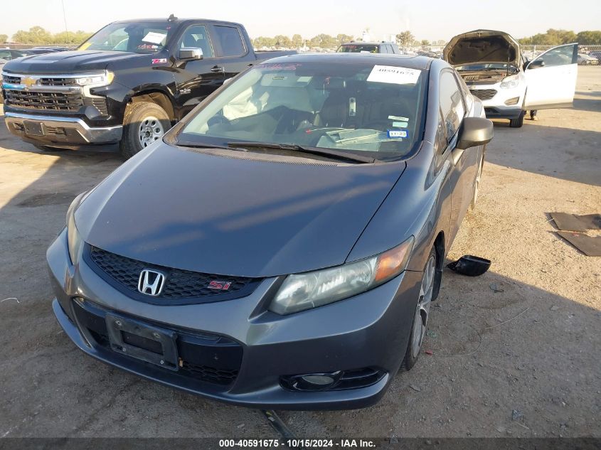 2012 Honda Civic Si VIN: 2HGFG4A58CH709431 Lot: 40591675