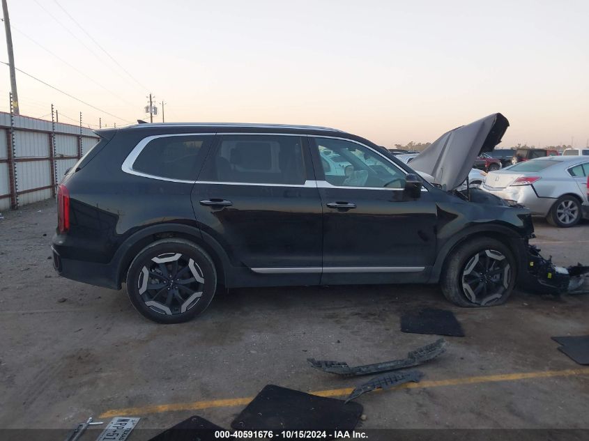 2023 Kia Telluride S VIN: 5XYP64GCXPG392817 Lot: 40591676