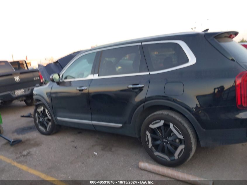 2023 Kia Telluride S VIN: 5XYP64GCXPG392817 Lot: 40591676