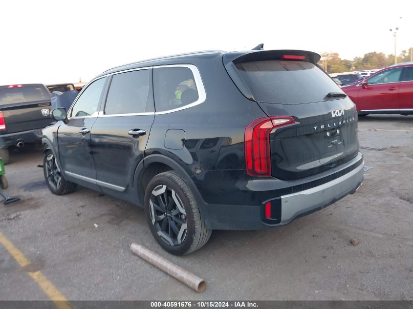 2023 Kia Telluride S VIN: 5XYP64GCXPG392817 Lot: 40591676