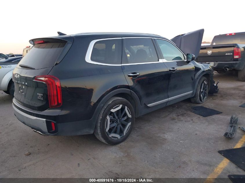 2023 Kia Telluride S VIN: 5XYP64GCXPG392817 Lot: 40591676