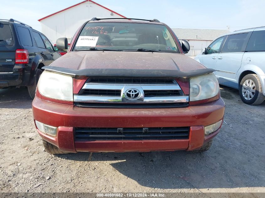 2005 Toyota 4Runner Sr5 V6 VIN: JTEBU14R258029581 Lot: 40591682