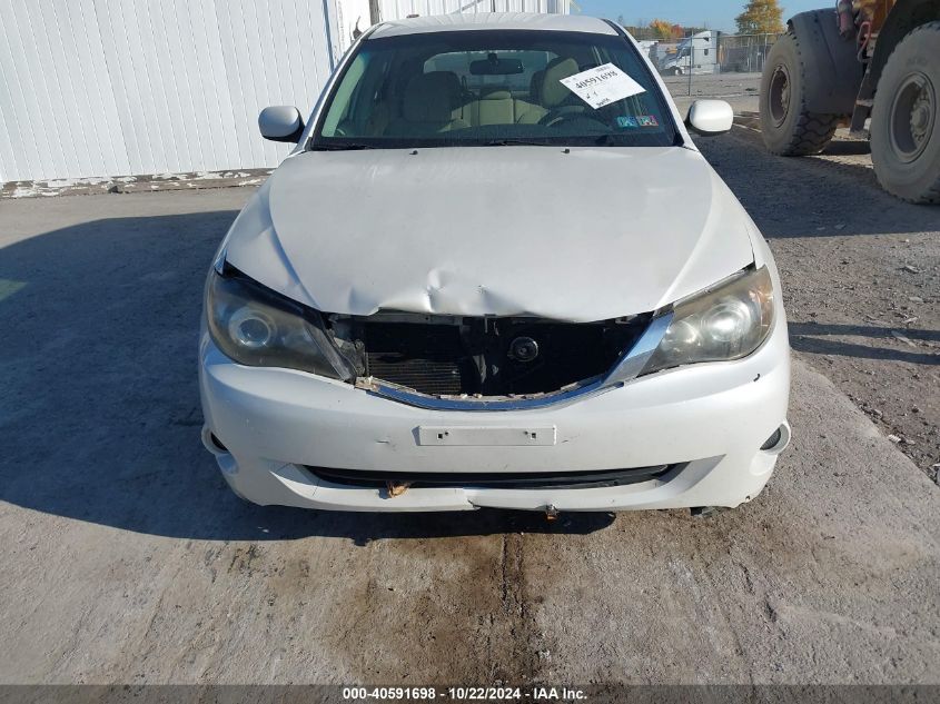 2008 Subaru Impreza 2.5I VIN: JF1GH61668H808904 Lot: 40591698