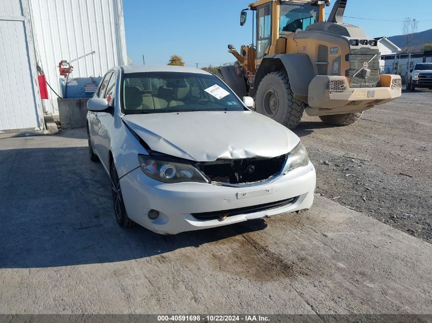 2008 Subaru Impreza 2.5I VIN: JF1GH61668H808904 Lot: 40591698