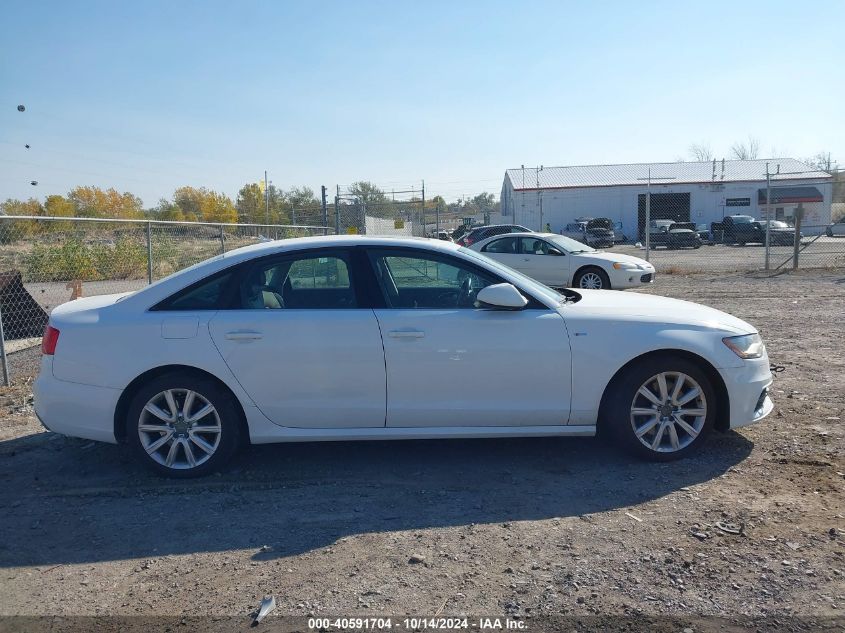 2014 Audi A6 3.0 Tdi Premium Plus VIN: WAUHMAFC6EN044171 Lot: 40591704