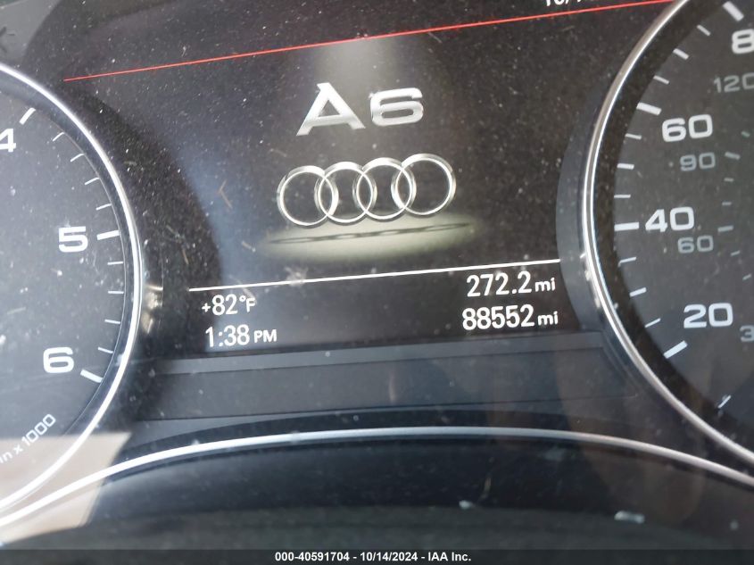 2014 Audi A6 3.0 Tdi Premium Plus VIN: WAUHMAFC6EN044171 Lot: 40591704