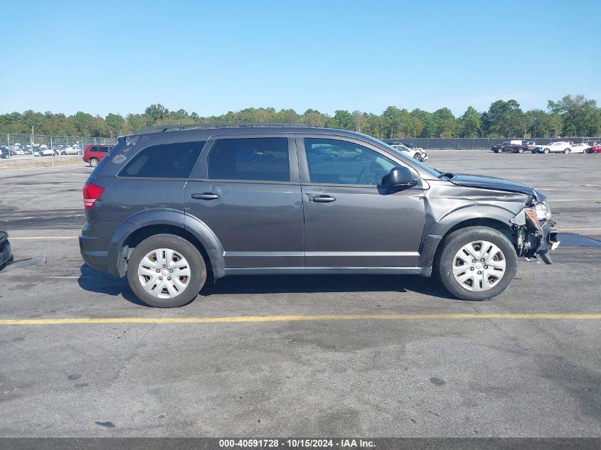 2016 Dodge Journey Se VIN: 3C4PDCAB1GT151723 Lot: 40591728