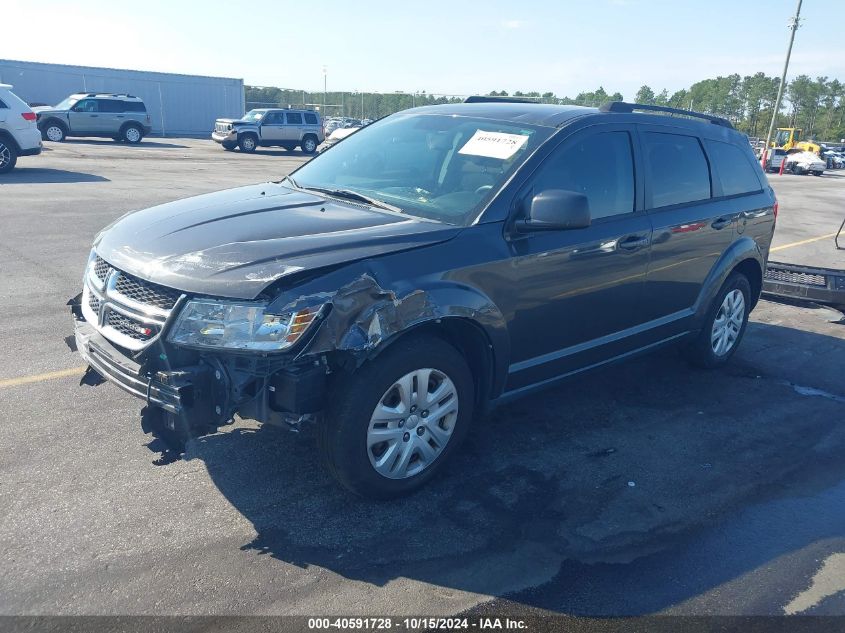 2016 Dodge Journey Se VIN: 3C4PDCAB1GT151723 Lot: 40591728