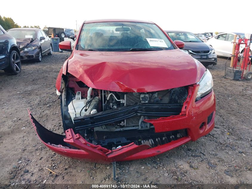 2013 Nissan Sentra Sr VIN: 3N1AB7AP9DL564521 Lot: 40591743