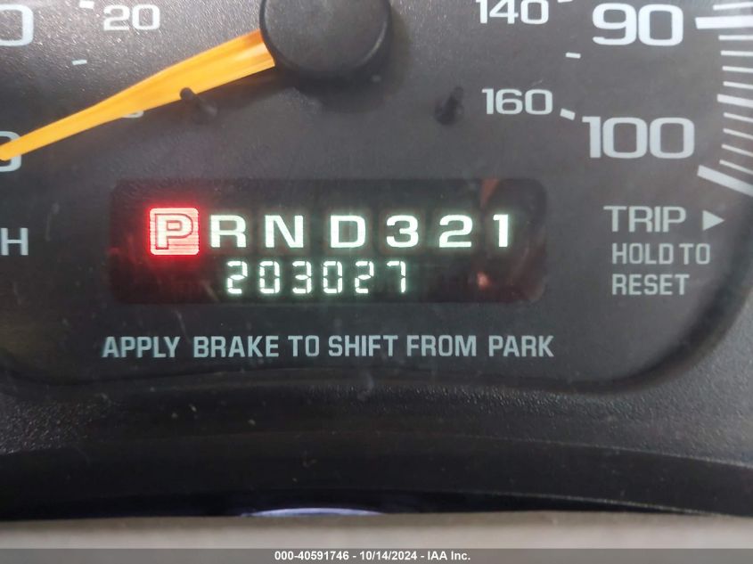 2000 Chevrolet Astro VIN: 1GNDM19W4YB203161 Lot: 40591746