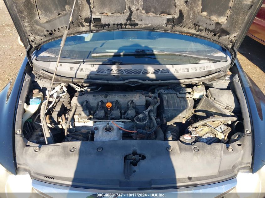 2009 Honda Civic Lx VIN: 19XFA16589E006455 Lot: 40591747