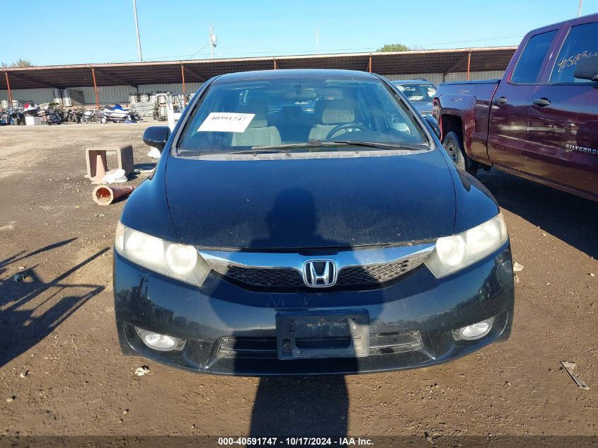 2009 Honda Civic Lx VIN: 19XFA16589E006455 Lot: 40591747