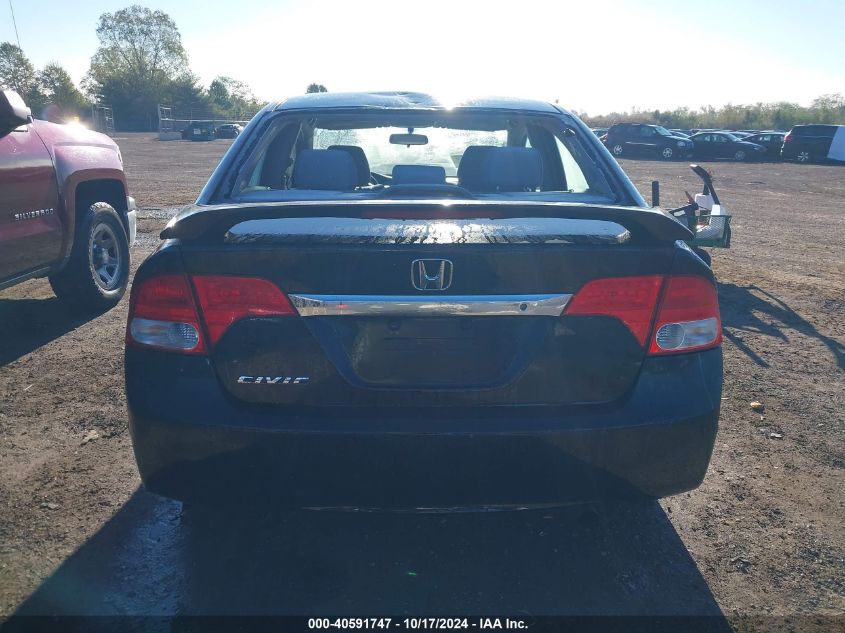 2009 Honda Civic Lx VIN: 19XFA16589E006455 Lot: 40591747