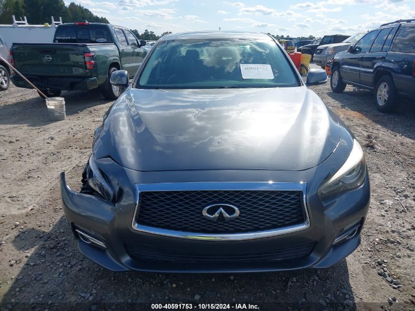 2014 Infiniti Q50 Premium VIN: JN1BV7AR6EM702004 Lot: 40591753