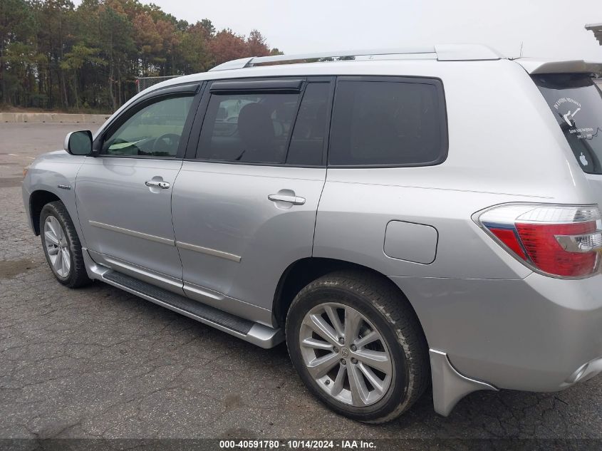 2009 Toyota Highlander Hybrid Limited VIN: JTEEW44A892035381 Lot: 40591780