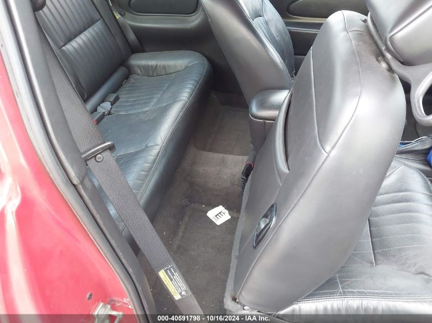 2004 Chevrolet Monte Carlo Supercharged Ss VIN: 2G1WZ121149395581 Lot: 40591798