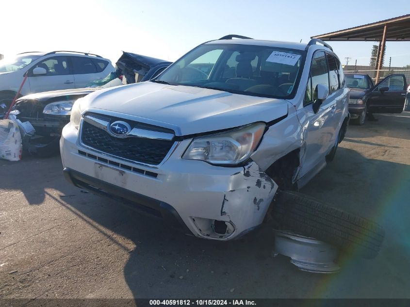 2014 Subaru Forester 2.5I Premium VIN: JF2SJAEC1EH449566 Lot: 40591812