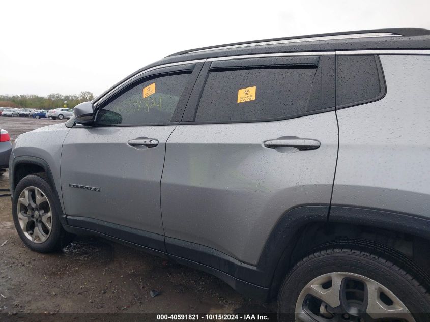 2018 Jeep Compass Limited 4X4 VIN: 3C4NJDCB0JT187719 Lot: 40591821