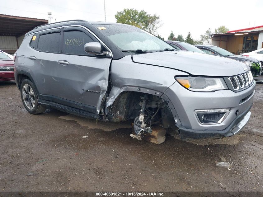 2018 Jeep Compass Limited 4X4 VIN: 3C4NJDCB0JT187719 Lot: 40591821