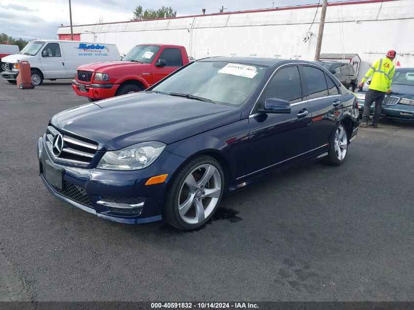 VIN WDDGF4HB9EA964937 2014 Mercedes-Benz C 250, Lux... no.2