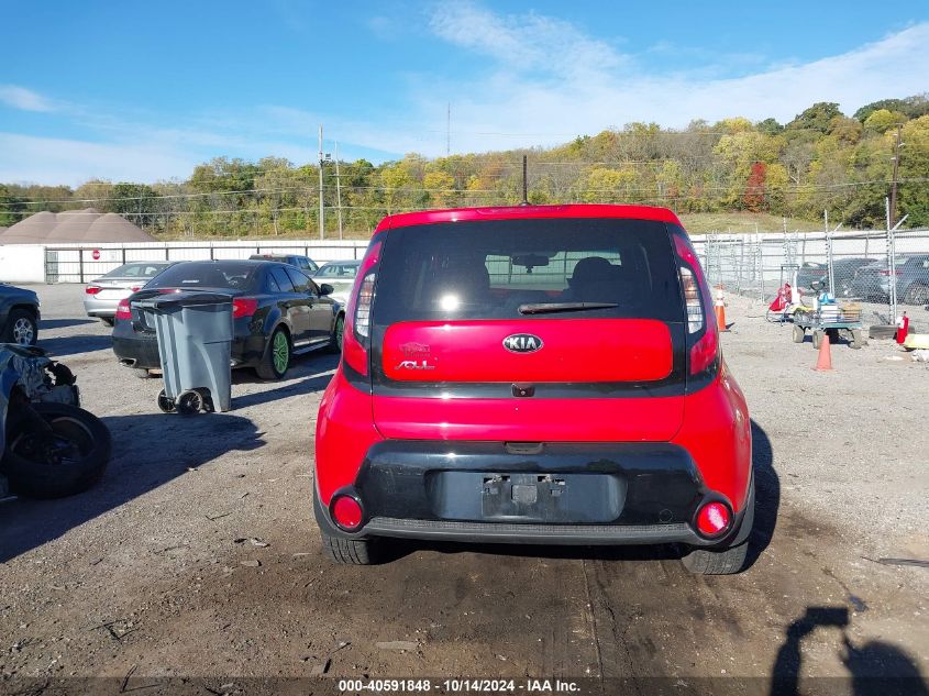 2016 Kia Soul + VIN: KNDJP3A54G7852090 Lot: 40591848