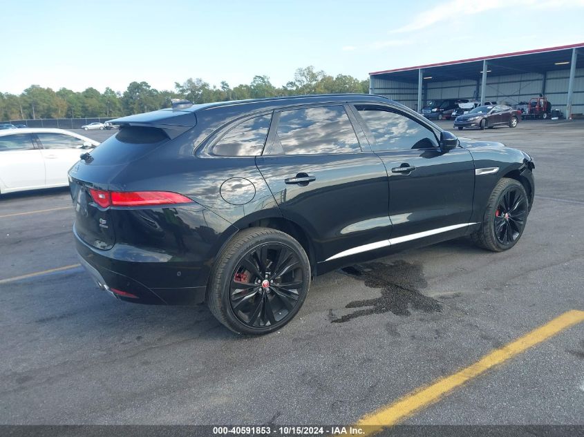 2017 Jaguar F-Pace S VIN: SADCM2BV0HA885042 Lot: 40591853