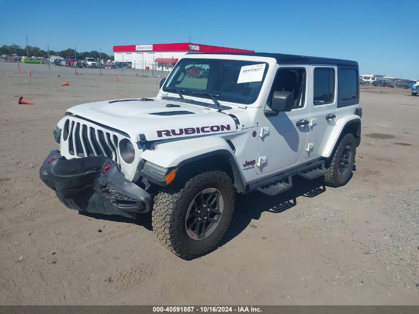 2018 Jeep Wrangler Unlimited Rubicon 4X4 VIN: 1C4HJXFG5JW120999 Lot: 40591857