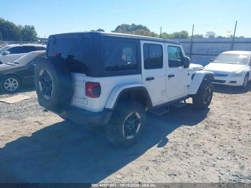 2018 Jeep Wrangler Unlimited Rubicon 4X4 VIN: 1C4HJXFG5JW120999 Lot: 40591857