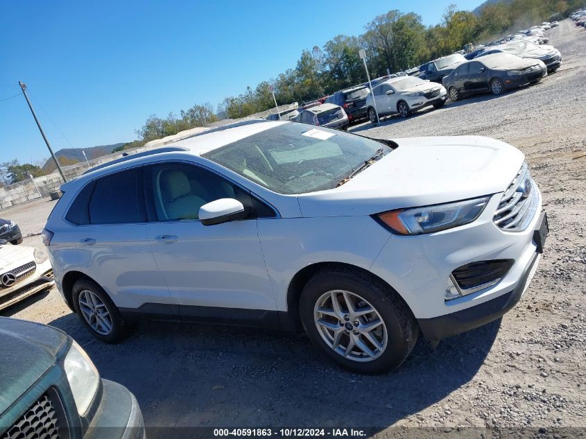 2021 Ford Edge Sel VIN: 2FMPK4J96MBA42587 Lot: 40591863