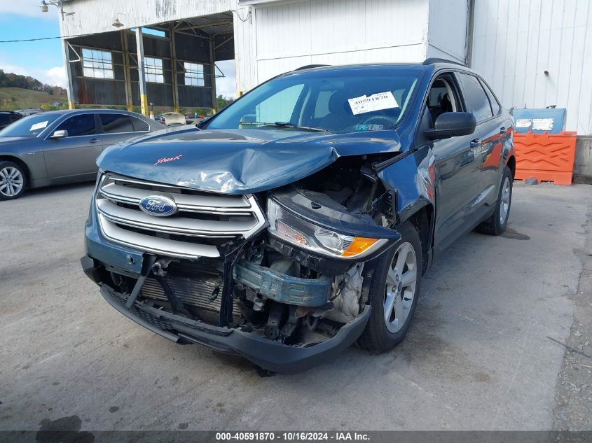 2016 Ford Edge Se VIN: 2FMPK4G94GBB57054 Lot: 40591870